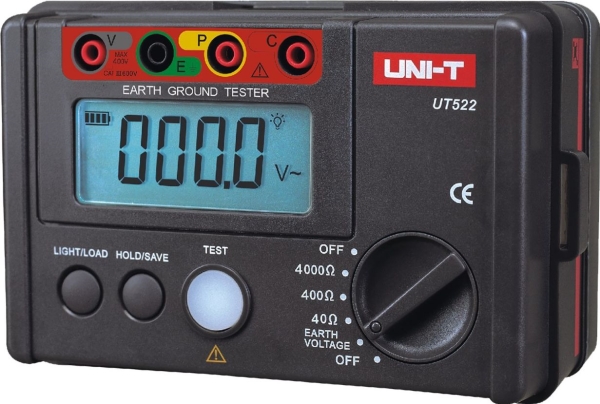 Uni-T maadoitusresistanssimittari malli UT522