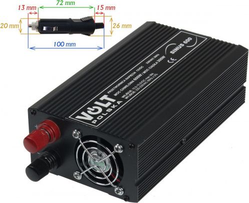 Volt-Sinus-Wandler 12V/230V 300/600W