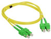 Alantec Fo Patch Cord Sc/Apc-Sc/Apc Duplex Sm 9/125 1,0 M (Foc-Scasca-9Smd-1)