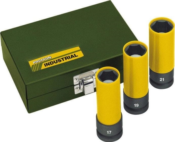 Proxxon Industrial Impact 1/2 Kraft-Topnøgleindsats-Sæt 1/2 (12,5 Mm) 3 Dele 23 938