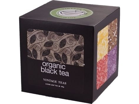 Vintage Teas Organic Juodas Tea 100G