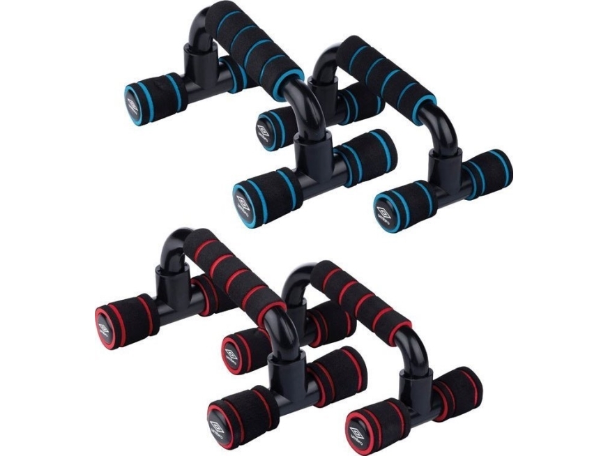 Umbro - Push Up Bars Push-Up Håndtag 2 Stk. (Blå)
