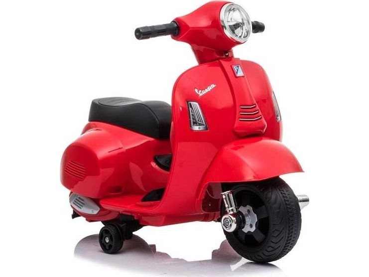 Lean Cars Elektrinis motoroleris vaikams Vespa GTS 300 Mini, raudonas