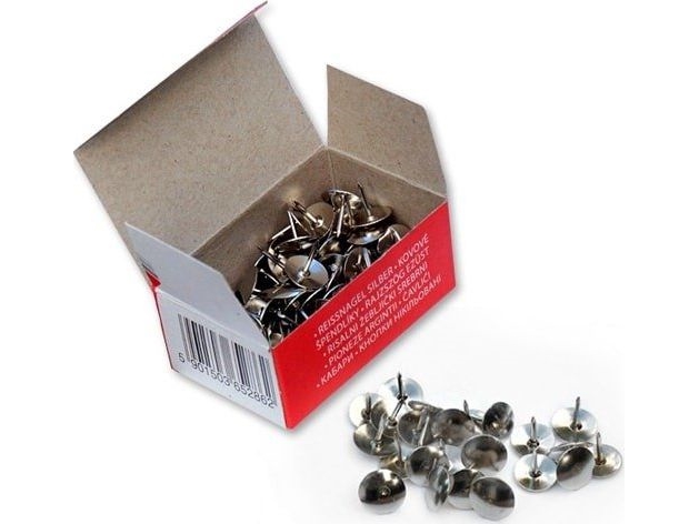 Dp Craft Metal Thumbtacks - Approx. 100 Pcs. Universal