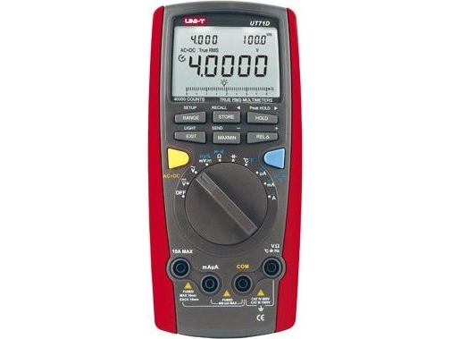 UNI-T UT71D multimeter - True RMS, digital måleinstrument