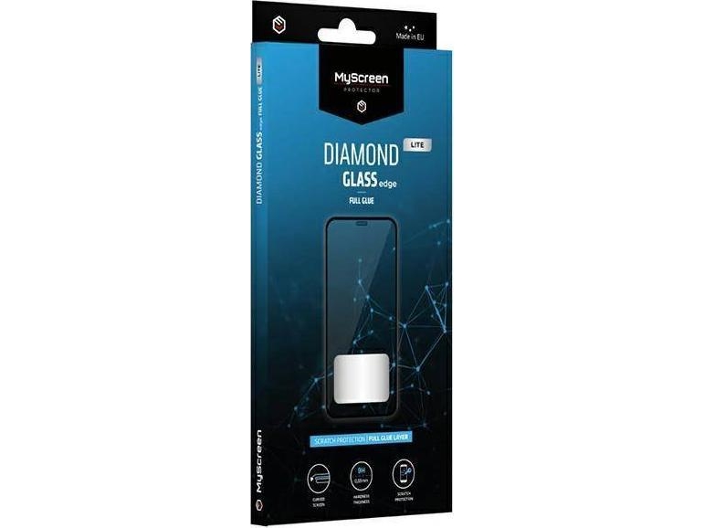 Myscreen Protector Ms Diamond Glass Lite Edge Vivo Y21/y12s/y12a Full Glue Black
