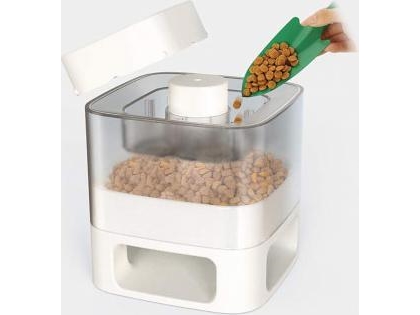 Media-Tech Šunų Maisto Dozatorius - Doggy Village Mt7130w Baltas Mechaninis Dispenzeris