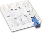 Alantec Ftth Wanddose 2C Ohne Adapter (Fopa-2A-01)