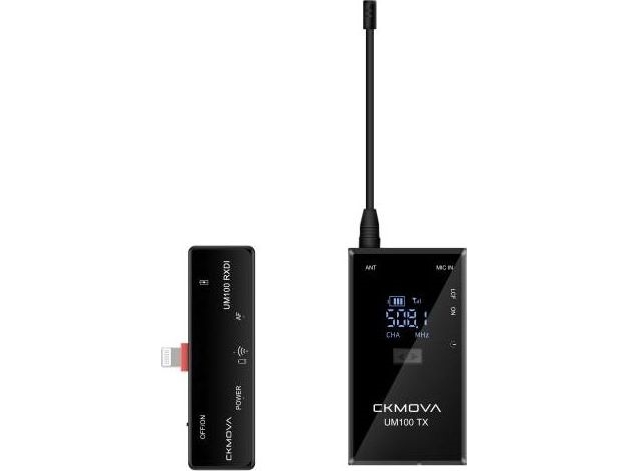 Ckmova Um100 Kit5 - Einzelnes Drahtloses Kit Mit Bindemikrofon Für Lightning