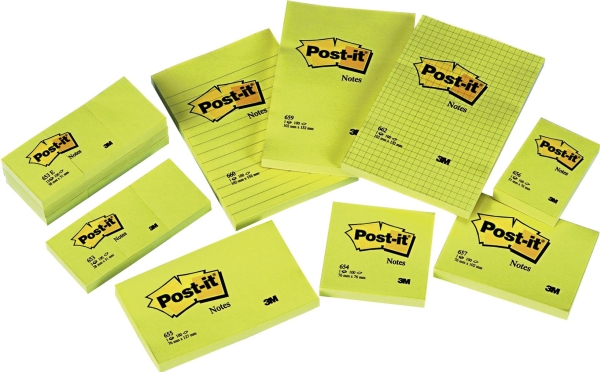 Post-it Självhäftande block 102x152/100K gul (FT510010638) | Papper & Emballage - Block & Post-It - Post-it | GameStuff
