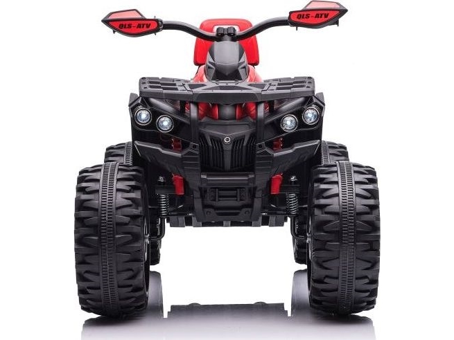 Lean Cars Vienvietis elektrinis keturratis QLS-3288, raudonas