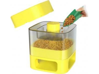 Media-Tech Doggy Village Pet Auto-Buffet Mt7130y Geltonas - Mechaninis Sauso Maisto Dozatorius