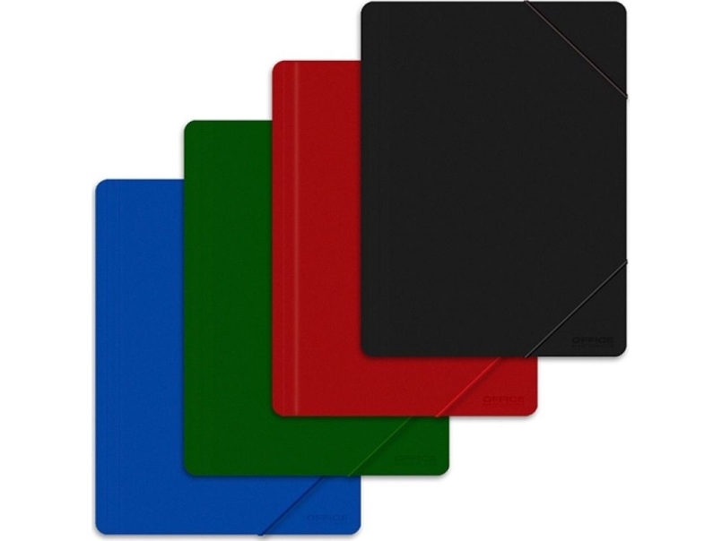 Office Products Mappe Mit Gummizug Office Products, A4, Pp, 500 Mikron, 3- Fächer, Mix Farben