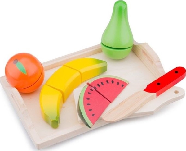 New Classic Toys - 10583 - Imitationsspel - Kök - Skär frukt - 6 delar | N - A | GameStuff