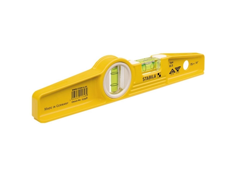 Stabila Typ 81 S Torpedo 2500 Torpedo vattenpass 25 cm | Verktyg & Verkstad - Handverktyg - Vattenpass | GameStuff