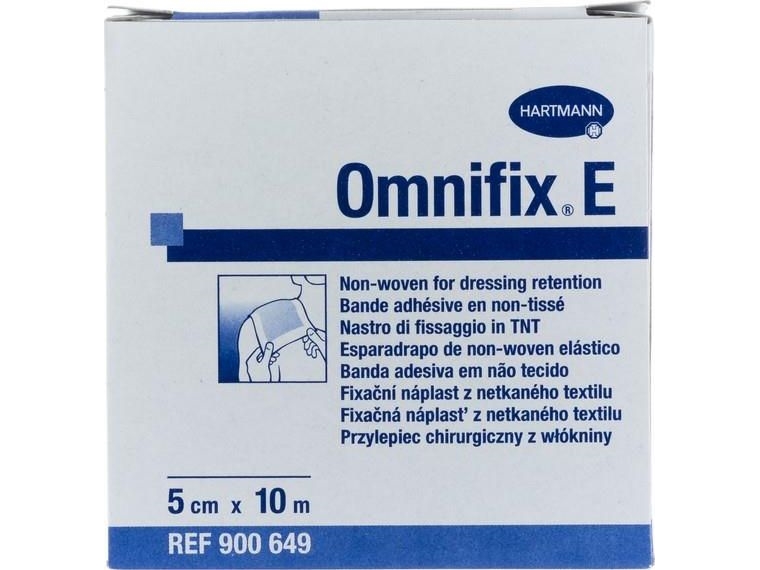 Hartmann Plast.Omnifix E 5Cm X 10M Flexible Faser 1 Stück