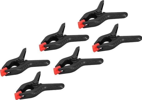 Kinzo Kinzo - Set Spann-/Greifzwingen Für Tischlerarbeiten 65 Mm, 6-Tlg.