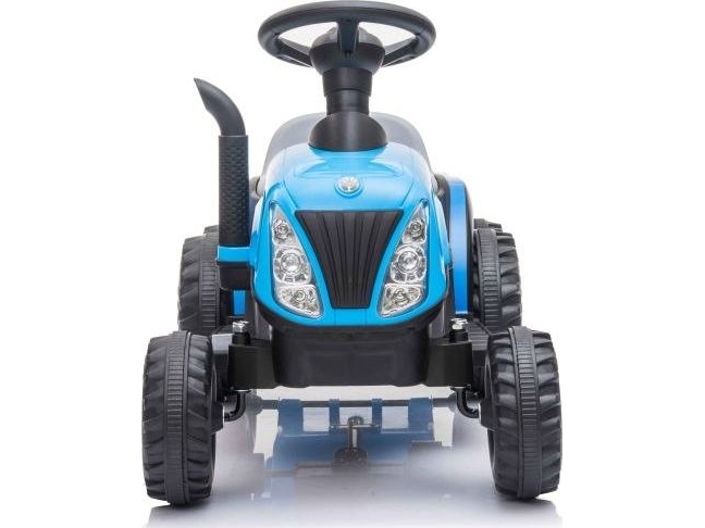 Lean Cars Lean Cars Batterie Traktor Mit Anhänger A009 Blau