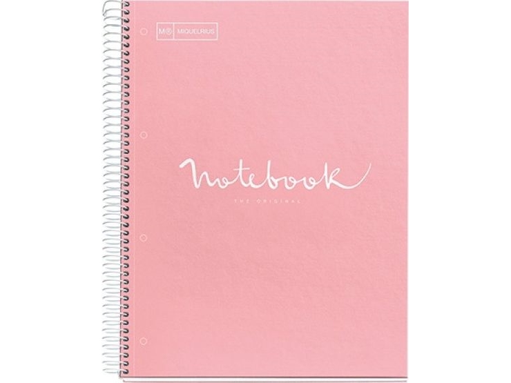 Miquelrius Hjulbog Miquelrius Emotions, A4, 80 Kort, 90G, Pink