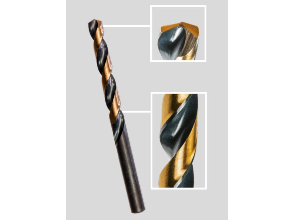 Smart Metal Drill Bit Hss Cylindrical 2.5Mm 10Pcs. (11-025)