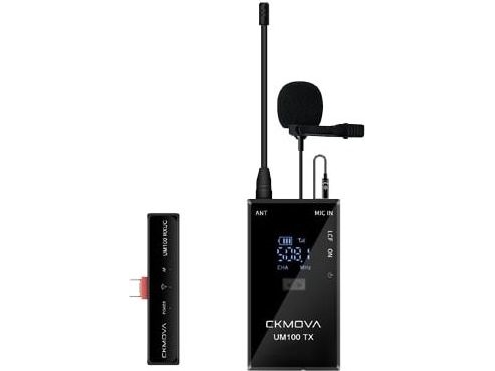 Ckmova Um100 Kit3 - Einzelnes Drahtloses Kit Mit Usb C Tie Mikrofon