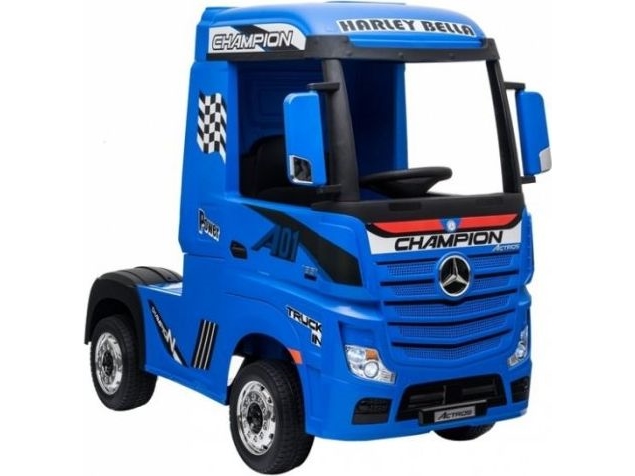 Lean Sport Battery Car Mercedes Actros Blue Painted MP4