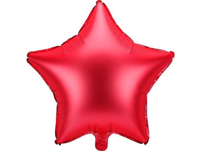 Folienballonstern, Rotes Essen