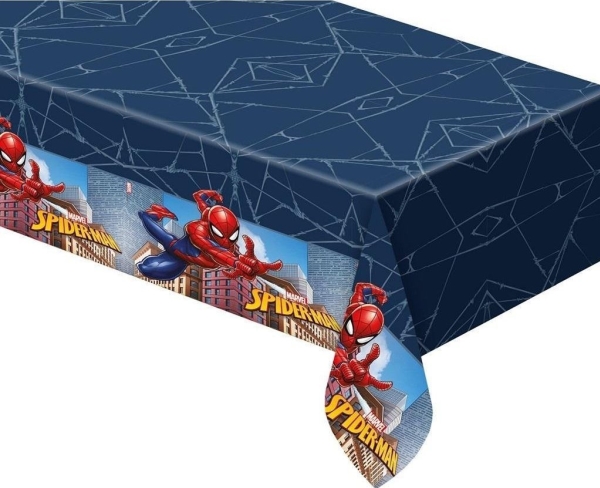 Godan Plastic Tablecloth Spiderman Crime Fighter 120X180cm