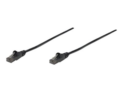 Intellinet Network Patch Cable, Cat6, 10M, Black, Cca, U/Utp, Pvc, Rj45, Gold Plated Contacts, Snagless, Booted, Lifetime Warranty, Polybag - Patchka