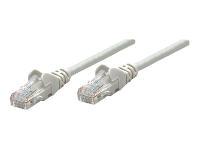 Intellinet Network Patch Cable, Cat5e, 7.5M, Grey, Cca, U/Utp, Pvc, Rj45, Gold Plated Contacts, Snagless, Booted, Lifetime Warranty, Polybag - Patchk