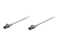 Intellinet Network Patch Cable, Cat6, 5M, Grey, Cca, U/Utp, Pvc, Rj45, Gold Plated Contacts, Snagless, Booted, Lifetime Warranty, Polybag - Patchkabe