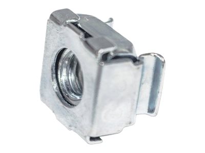 Intellinet Cage Nut Set, 20 Pack - M6 Nuts, Bolts and Washers, Suitable for Network Cabinets/Server Racks, Plastic Storage Jar, Lifetime Warranty - Skruvar, muttrar och mellanläggsbrickor för rack - silver | Datorer & Surfplattor - Rackkabinetter - Tillbehör | GameStuff