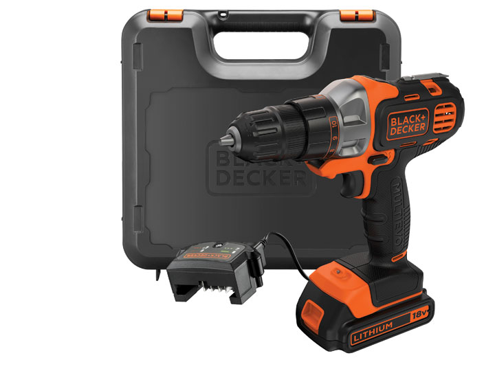 Black+Decker Multievo Mt218k Einstiegswerkzeug Mit Schraubendreher Koffer