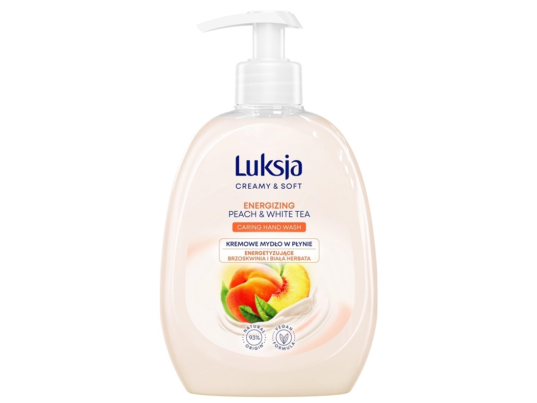 Sarantis Luksja Liquid Soap Peach White Tea 500Ml