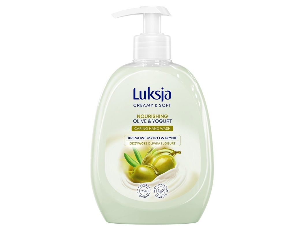 Sarantis Luksja Liquid Soap Olive Yogurt 500Ml