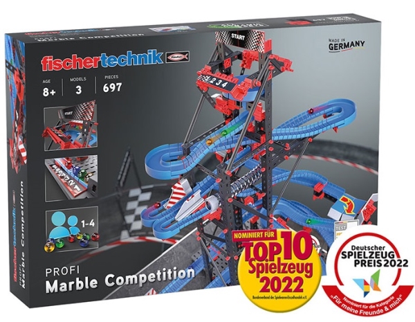 Fischertechnik Profi Dynamic Competition Kuglebane (697 Dele)
