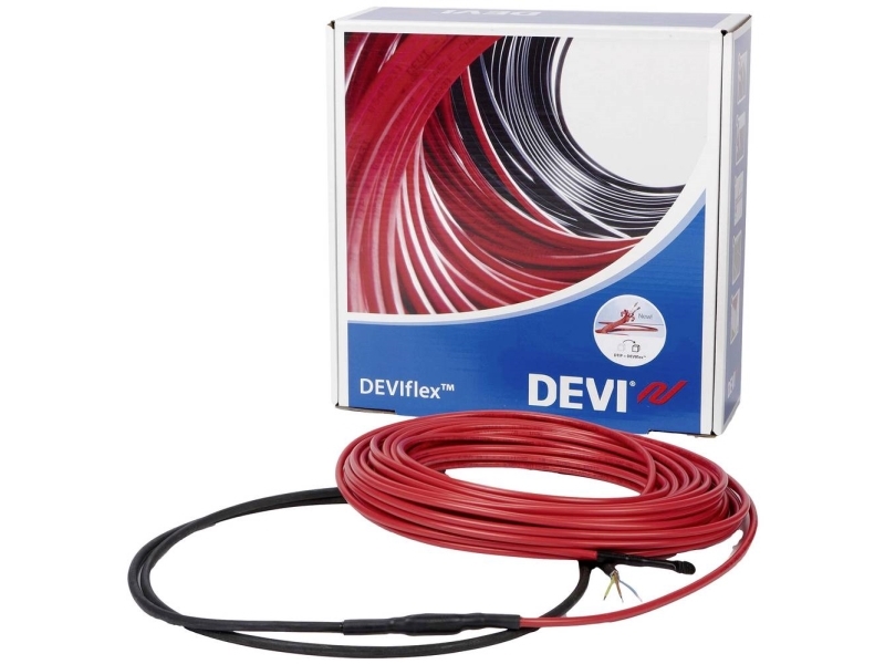 Gulvvarmekabel Deviflex 10t 90m 920w 230v