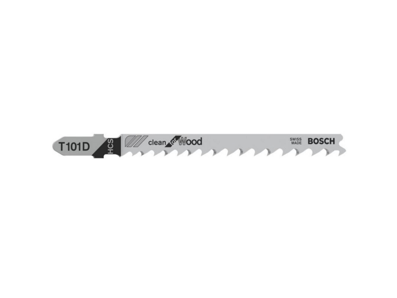 Bosch Stiksavklinge T 101 D 100 Stk Træ - 2608637877