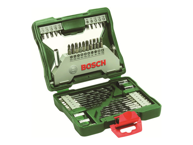 Bosch Bor-/Bitssæt Hex X-Line 43 Dele I Kuff