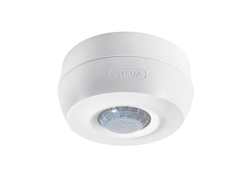 Esylux Eb10431340 Decken-Bewegungsmelder Decke, Aufputz 360° Weiß Ip54