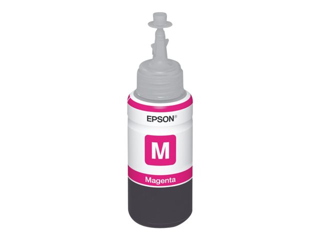 Epson 664 Ecotank Magenta Ink Bottle (70Ml), Magenta, Epson, Ecotank L555 Ecotank L355 Ecotank Et-4550 Ecotank Et-4500 Ecotank Et-3600 Ecotank Et-265