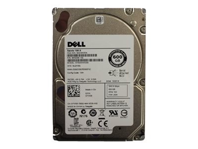 Dell - Harddisk - 600 Gb - 2.5" - Sas 6Gb/S - 10000 Rpm - Istandsat - For Poweredge C6220, M820, R220, R320, R820, R920, T320, Vrtx Precision T3610,