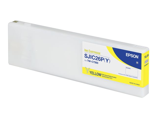 Epson Sjic26p(Y): Ink Cartridge For Colorworks C7500 (Yellow), Tinte Auf Pigmentbasis, 1 Stück(E)