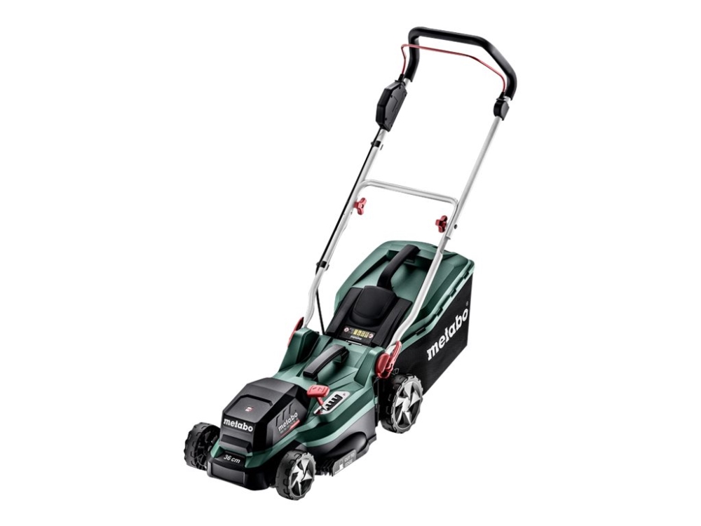 Metabo Rm 36-18 Ltx Bl 36, Rasenmäher Mit Radantrieb, 36 Cm, 2 Cm, 7 Cm, 45 L, 4000 Rpm - Solo