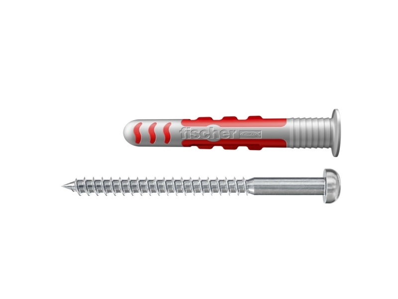 Fischer DuoSeal dybel 6 x 38 S A2, forseglet dybel til våde områder - pk a 50