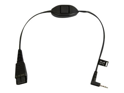 Jabra - Headset-kabel - mikrojack hane till Snabburkoppling hane | Datortillbehör - Kablar & adaptrar - Ljudkablar | GameStuff
