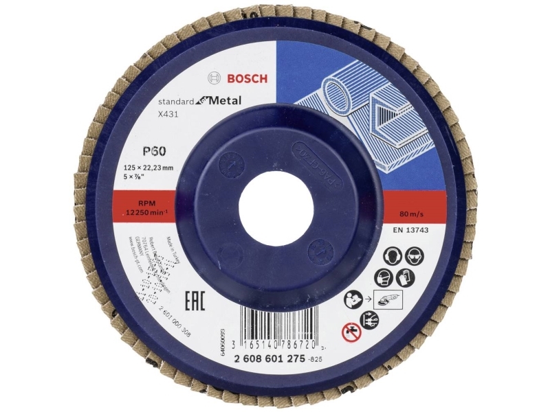 Bosch Lamelslibeskive Plast 125Mm K60
