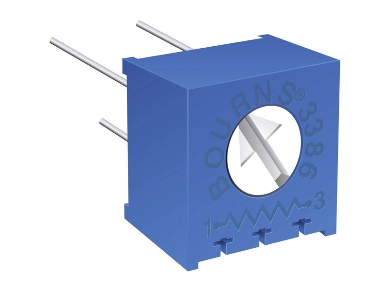 Bourns 3386F-1-103LF 3386F-1-103LF Trimmer Lineær 0.5 W 10 kΩ 310 ° 1 stk