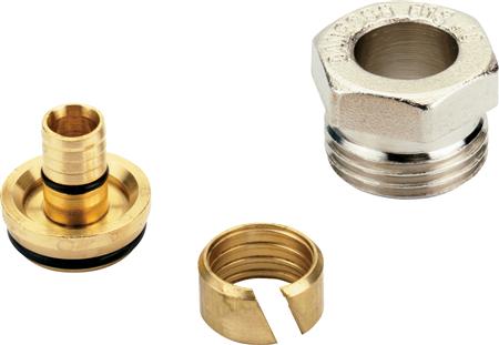 Danfoss Klemringfittings Pex ½Xø15