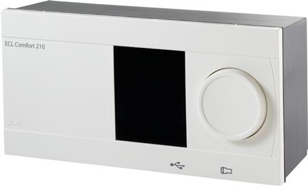 Danfoss Ecl 210 Regl. - Regler 230V A.C Ekskl. Bundpart